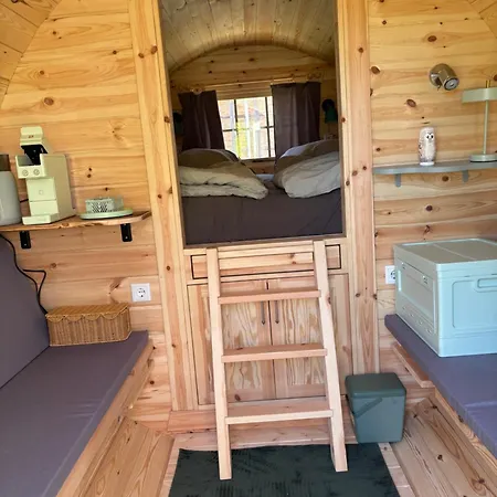 Obstgarten Im Warnetal- Campingfass Kobel Kamp alanı Gielde