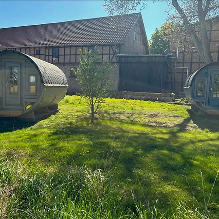 Obstgarten Im Warnetal- Campingfass Kobel